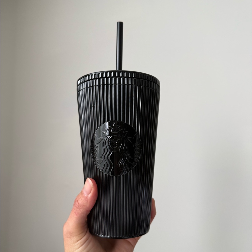 Starbucks Black Textured Tumbler